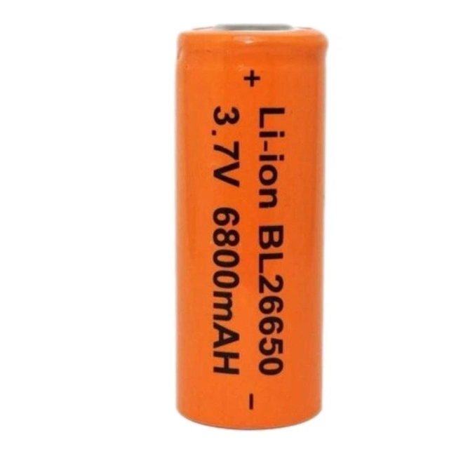 Bateria Recarregável para Lanternas Modelo 26650 (Unidade)