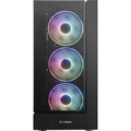 Gabinete Gamer Fortrek Cruiser Mid Tower Rgb Preto