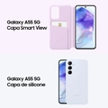 Celular Samsung Galaxy A55, 5G, 128GB, 8GB RAM, Câmera Tripla 50mp, Tela 6.6”, Azul Escuro