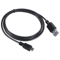 Cabo Micro USB Para USB-A2.0 Pcyes 1 Metro Preto - PMUAP-1