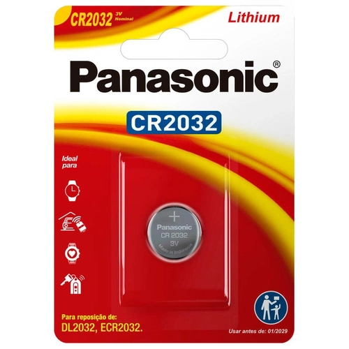 Bateria de Lithium 3v Com 1 Cr2032/1b100