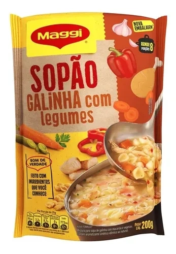 Sopão Galinha Com Legumes 200g