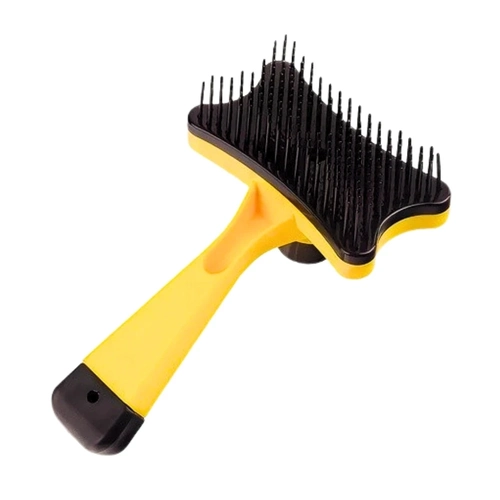 Escova Pente Auto Limpante para Cães e Gatos
