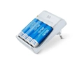 Carregador Rm02 Bivolt Com 4 Pilhas Aa de 2500 Mah  Cb054