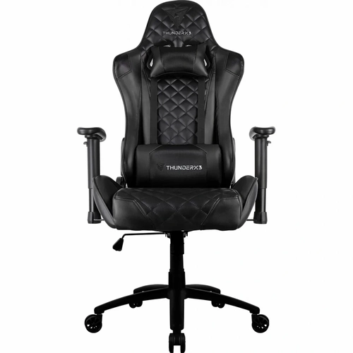 Cadeira Gamer Profissional TGC12 Preta THUNDERX3