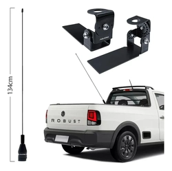 Kit Antena Px M300EP+ Suporte M630 Mini P/ Fixação Em Capota Utilitário