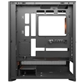 Gabinete Gamer Cougar Airface 180 ARGB, ATX Mid Tower, Vidro Temperado, 3 Fans, Preto, 385VA40.0001