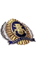 Distintivo de boina slim Santa Catarina - CB/SD