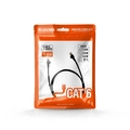 Patch Cord Cabo de Rede Cat6 10M Pluscable Preto - Pc-eth6u100bk