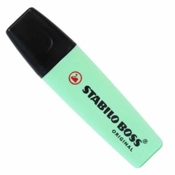 Pincel Marca Texto Verde Pastel - Stabilo Boss