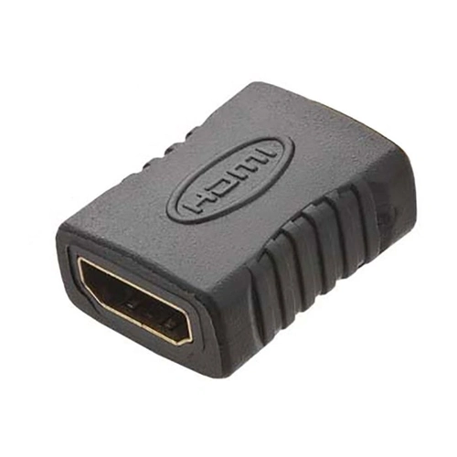 Adaptador Hdmi F X Hdmi F Dourado, Emenda, HDMI