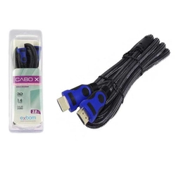 Cabo Hdmi Exbom 3m 1.4V Com Malha Blindado - CBX-H30CM