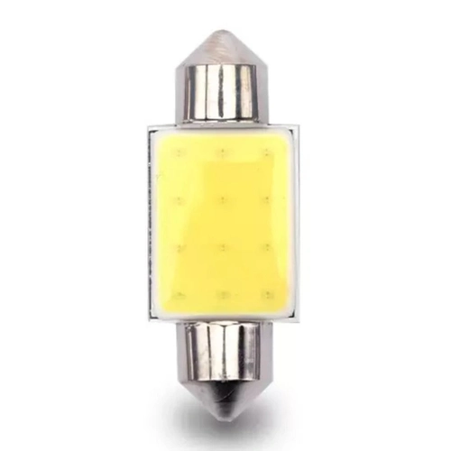 Par De Lampadas Tarponn Tp-5032 Led Torpedo Sj-cob-12c - 36mm 12v 6000k