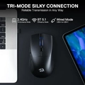 Mouse SEM FIO Redragon Azzmach Lite Tri-mode Preto - M618-lit