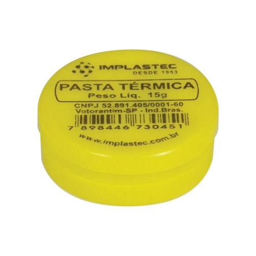 Pasta Termica Pote 15g (30 Un)