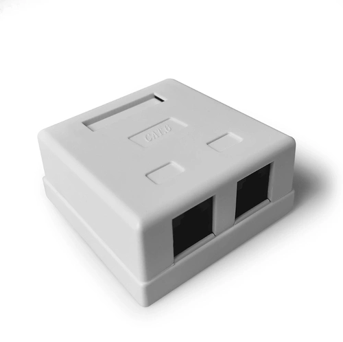 Caixa de Sobrepor, CAT6, 02 Portas, LA-CS62, PlusCable