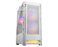Gabinete Gamer Cougar Duoface RGB, Vidro Temperado, E-ATX, 3x Fans ARGB, Branco, 385ZD10.0003