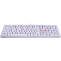 Teclado Gamer Mecânico Redragon Mitra Branco Switch Preto Led Vermelho - K551W PT-Black