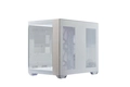 Gabinete Cooler Master Elite 481 Wood Micro-atx  Vidro Panoramico 3 Fans Argb Branco    E481-whnn-s00