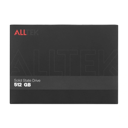 SSD ALLTECK, 512GB, SATA III, 2,5, Leituras: 570MB/s e Gravações: 440MB/s - ATKSSD512