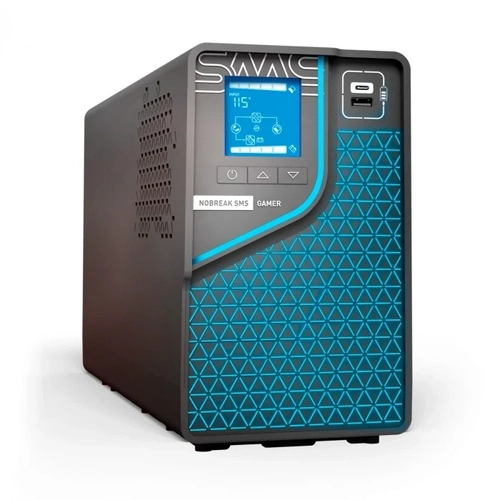 Nobreak 1500va SMS Gamer Senoidal Entrada Bivolt e Saida 115 Ou 220v - 29600