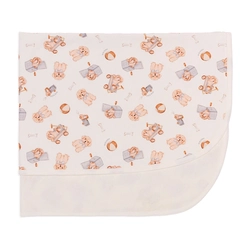 Manta com Forro Avulsa Estampada Masculina – Cachorrinhos