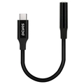 Cabo Usb-c para P3 Fêmea - Preto - 15cm - P3ucp-15p