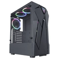 Gabinete Gamer K-mex Reactor Infinite I Led RGB Preto - Cg01kfrh0010b0x