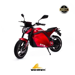 Moto Eletrica Hawk Modelo Sts Hw05 3000w Bat 72v 35ah Red Gs.02