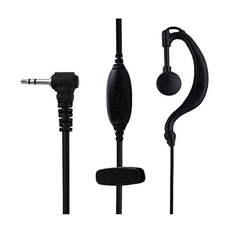 Fone C/ Microfone de  Lapela P/ Rádio Comunicador Ptt Para Talk About