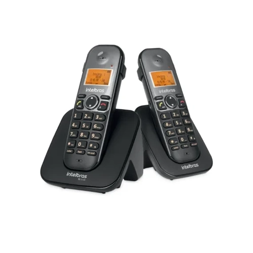 TELEFONE SEM FIO TS 5122 (PRETO) - INTELBRAS