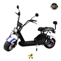 Scooter Eletrica Hawk Modelo X16 2000w Bat 60v 20ah 2 Lugares White/blue Ge.04