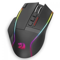 Mouse Gamer Redragon Swain Wireless Black 9 Botões Programáveis - M915rgb-wl