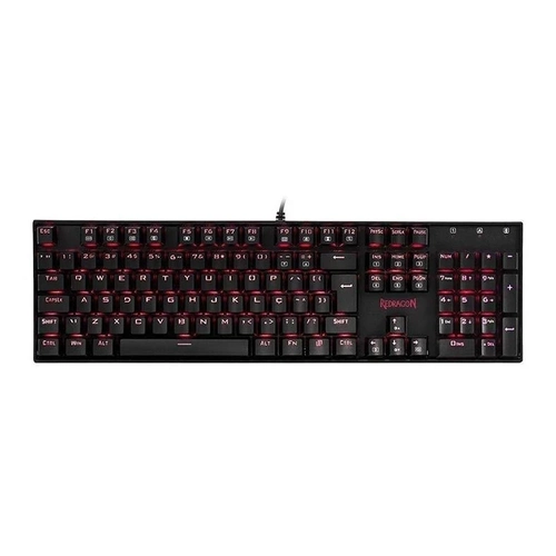 Teclado Mecânico Redragon Mitra Single Color K551-1 Pt-blue