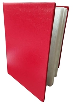 Álbum 15X21 P/100F. Liso Ref.4603 folhas branca transparente