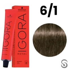 Schwarzkopf Igora Royal Coloração 6-1 Louro Escuro Cendré 60ml