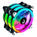 Cooler Fan Rise Mode Energy, 3 Unidades, 120mm, ARGB, Preto - FN-02-RGB-5V