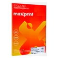 Etiqueta Adesiva Maxprint Carta 6183 101,6 X 50,8mm com 100 Folhas