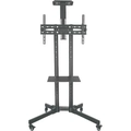 Pedestal Móvel Para TV Multivisão 42 a 65 Preto - Ped-4265