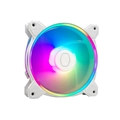Fan para Gabinete Cooler Master Masterfan Mf120 Halo 2 Argb 120mm  Branco    Mfl-b2dw-21np2-r2