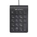 Teclado Numerico USB C3tech Preto - KN-12BK