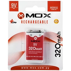 BATERIA MOX REC 9V 320MAH MO9V32