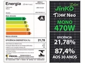 Painel Solar Jinko Tiger Neo 470 W – N-Type Monocristalino 120 Células, 21,78% Eficiência
