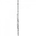 Flauta Transversal c Harmonics Hfl-5237s Prata
