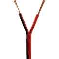 Cabo Bicolor Cristal 2x10awg 2x4,00mm Vermelho C/25m Pompeia