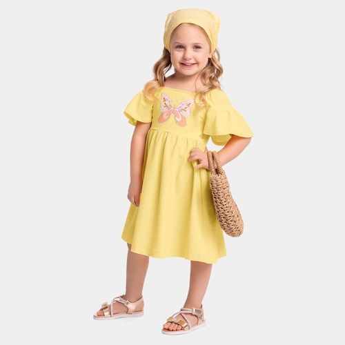 Vestido Borboleta Fakini Feminino