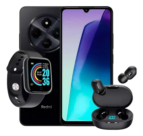 Xiaomi Redmi 14c 256gb 16gb Ram Dual Sim Fone+relogio Brinde