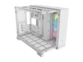 Gabinete Gamer Corsair 2500x Link Branco Lateral de Vidro Temperado Mini-Itx/Micro-Atx