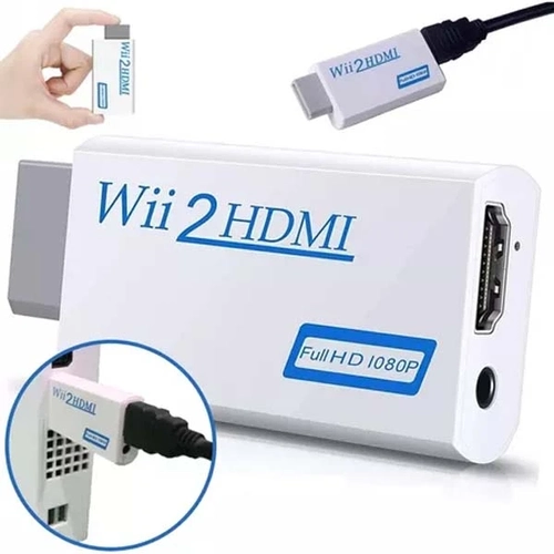 Adaptador Nintendo Wii P/ Hdmi C/ Áudio Ref. 0919