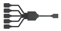 Cabo Divisor Endereçável Cooler Master Argb 1 para 5 - Mfx-awhn-1nnn5-r1